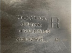 Recambio de protector pase rueda delantero derecho para honda cr-v iii 2.0 i referencia OEM IAM 74100SWWG  