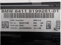 Recambio de mandos climatizador para bmw serie 3 coupe (e92) referencia OEM IAM 64119199261-01  