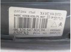 Recambio de faro delantero dcho para citroen c5 berlina 2.0 hdi referencia OEM IAM 9632664780 89004486 