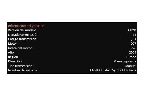 renault clio ii fase ii (b/cb0) del año 2005
