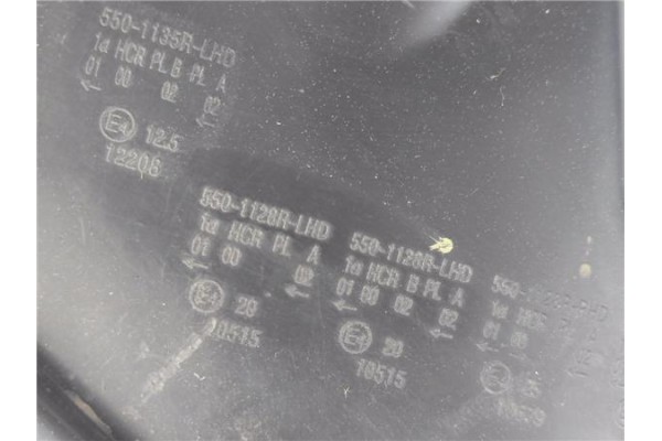 Recambio de faro delantero dcho para peugeot 307 (s1) 1.6 xt referencia OEM IAM 5501135RLHD 5501128RLHD 