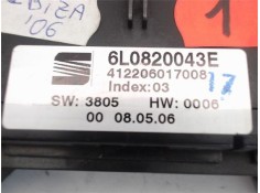 Recambio de mandos climatizador para seat ibiza (6l1) referencia OEM IAM (6L0820043E) (412206017008) 
