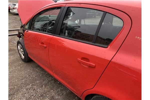 Recambio de puerta trasero izquierda para opel corsa d 1.3 cdti referencia OEM IAM 93189342  