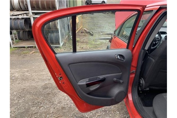 Recambio de puerta trasero izquierda para opel corsa d 1.3 cdti referencia OEM IAM 93189342  