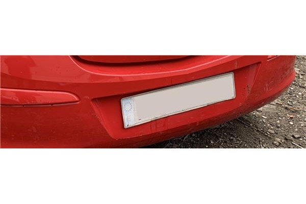 Recambio de refuerzo paragolpes trasero para opel corsa d 1.3 cdti referencia OEM IAM 13188290  