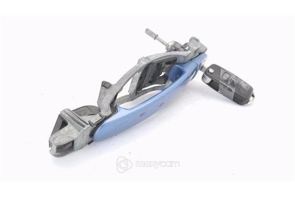 Recambio de maneta exterior delantero izquierda para volkswagen polo iv (9n1) 1.4 tdi referencia OEM IAM 3B0837207G 6Q0837885A 