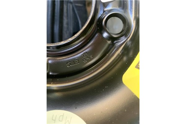 Recambio de rueda completa repuesto para citroen c3 1.2 feel referencia OEM IAM 11610583 CONT4527 