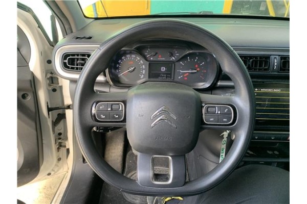 Recambio de volante para citroen c3 1.2 feel referencia OEM IAM 98164324ZD  