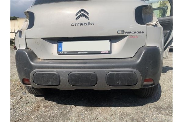 Recambio de paragolpes trasero para citroen c3 aircross 1.2 c-series referencia OEM IAM 1632539780  