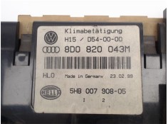 Recambio de mandos climatizador para audi a4 avant (b5) referencia OEM IAM (8D0820043M) (5HB007908-05) 