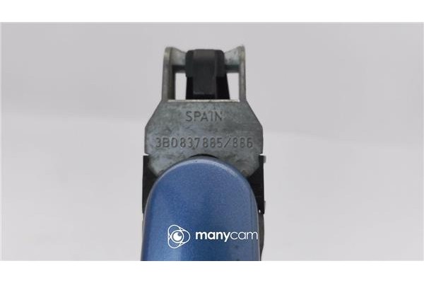 Recambio de maneta exterior delantero izquierda para volkswagen polo iv (9n1) 1.4 tdi referencia OEM IAM 3B0837207G 6Q0837885A 