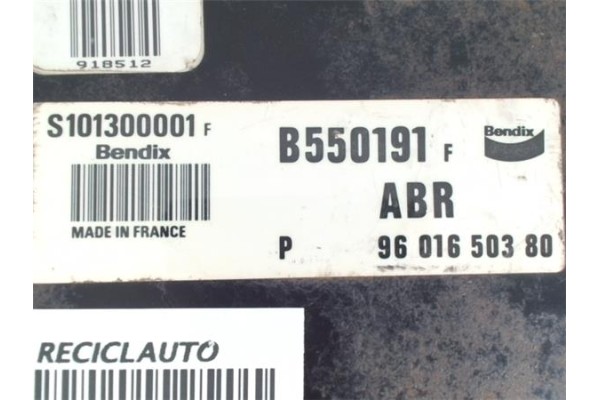 Recambio de centralita para peugeot 405 berlina 1.9 sport mi-16 referencia OEM IAM 9601650380 S101300001F 