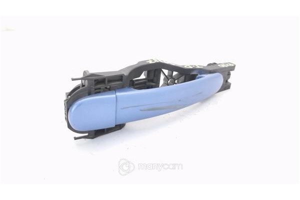 Recambio de maneta exterior trasero derecha para volkswagen polo iv (9n1) 1.4 tdi referencia OEM IAM 3B0837207G 6Q4839886A 