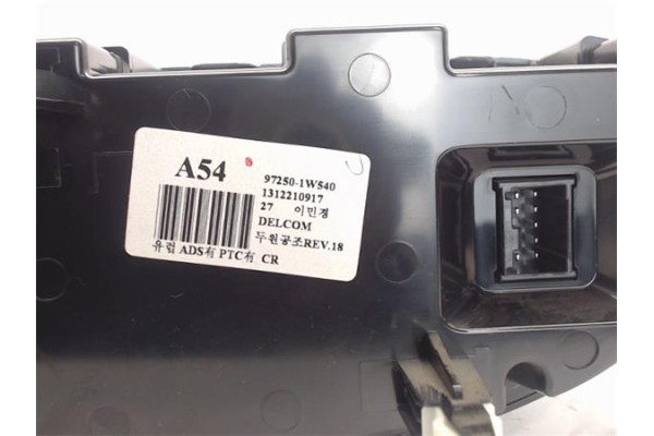 Recambio de mandos climatizador para kia rio (ub) referencia OEM IAM 972501W540  