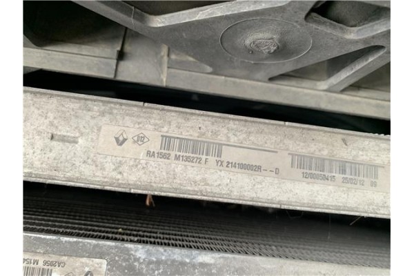 Recambio de radiador para renault grand scénic iii (jz0/1_) 1.5 dci referencia OEM IAM RA1562 M135272F 
