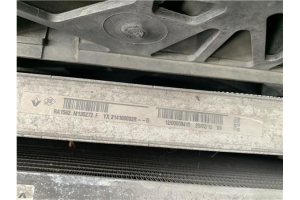 Recambio de radiador para renault grand scénic iii (jz0/1_) 1.5 dci referencia OEM IAM RA1562 M135272F 