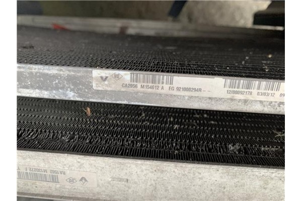 Recambio de radiador aire acondicionado para renault grand scénic iii (jz0/1_) 1.5 dci referencia OEM IAM CA2056 M154612A 