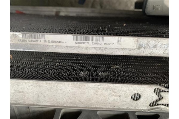 Recambio de radiador aire acondicionado para renault grand scénic iii (jz0/1_) 1.5 dci referencia OEM IAM CA2056 M154612A 