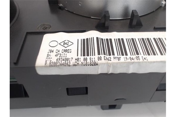 Recambio de mandos climatizador para renault scenic ii (jm) referencia OEM IAM 8200344842 69340017 