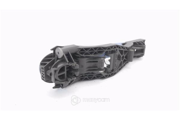 Recambio de maneta exterior trasero izquierda para volkswagen polo iv (9n1) 1.4 tdi referencia OEM IAM 3B0837207G 6Q4839885A 