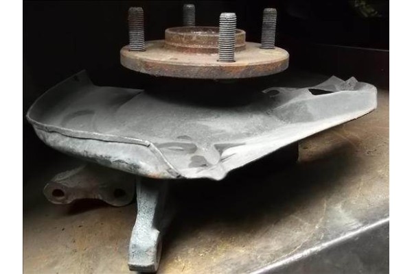 Recambio de mangueta delantero derecha para hyundai coupe (j2) 1.6 fx referencia OEM IAM   