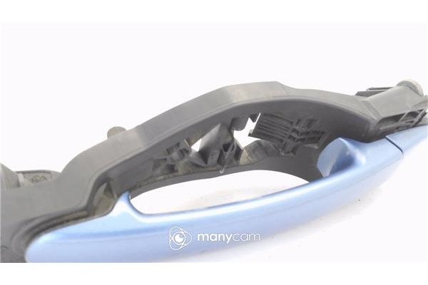 Recambio de maneta exterior trasero izquierda para volkswagen polo iv (9n1) 1.4 tdi referencia OEM IAM 3B0837207G 6Q4839885A 