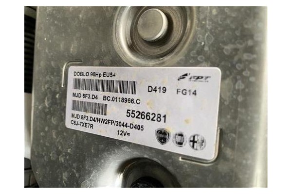 Recambio de centralita para opel combo d 1.3 cargo l1h1 2,2t referencia OEM IAM 55266281 MJD8F3D4 