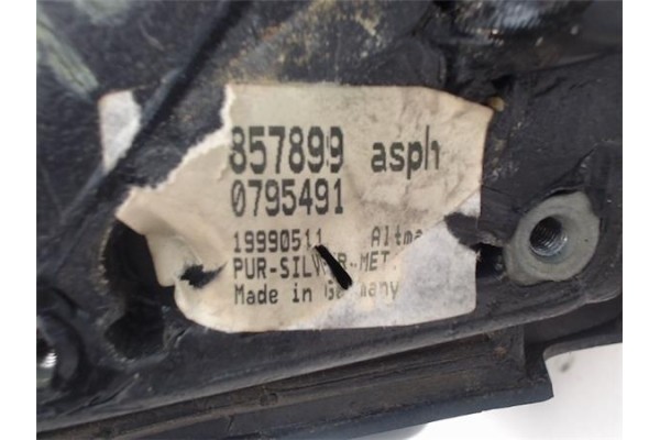 Recambio de retrovisor electrico izquierdo para volvo s40 berlina 1.8 i referencia OEM IAM 857899 0795491 