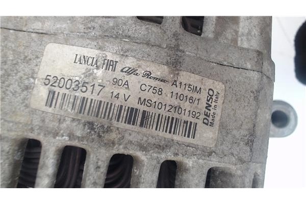 Recambio de alternador para opel combo d 1.3 selection l2h1 referencia OEM IAM 52003517 MS1012101192 