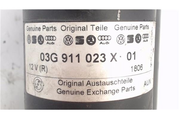 Recambio de motor arranque para audi a4 berlina (8e) 2.0 tdi (dpf) (125kw) referencia OEM IAM 03G911023X01  