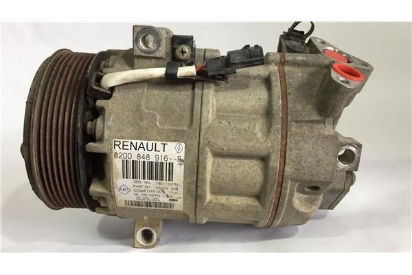 Recambio de compresor aire acond. para renault trafic iii furgón (06.2014) 1.6 l1h1 2,7t [1,6 ltr. - 66 kw dci diesel] referenci
