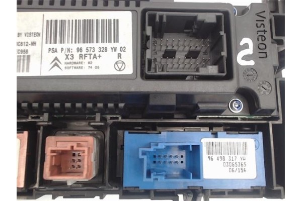 Recambio de mandos climatizador para citroen c5 berlina referencia OEM IAM 96573328 X3RFTA/VP4PUH18C612MH 