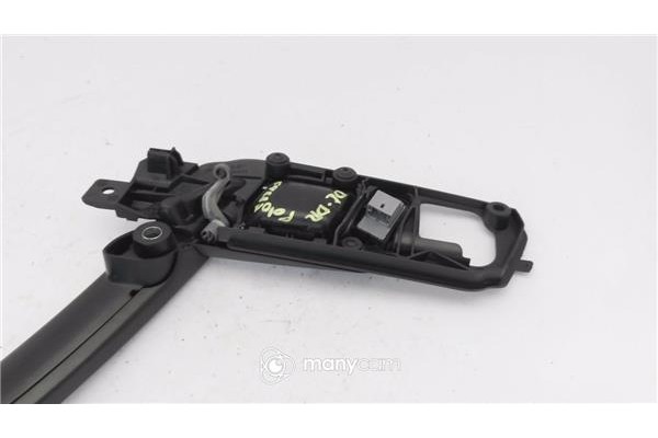 Recambio de manilla int. puerta delantero derecha para volkswagen polo iv (9n1) 1.4 tdi referencia OEM IAM 6Q2837248D  