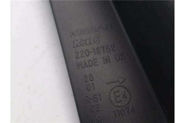 Recambio de piloto trasero derecho para nissan note (e11e) 1.5 dci referencia OEM IAM 22016752  