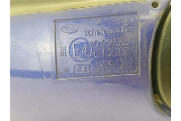 Recambio de retrovisor izquierdo para kia picanto (sa) 1.1 active referencia OEM IAM E4012320  