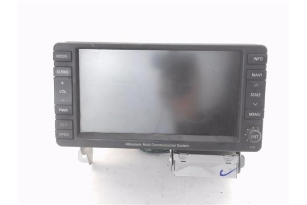 Recambio de autoradio para mitsubishi lancer berlina/ familiar (cs0a/w) vii 2.0 di-d referencia OEM IAM 8750A143 85150612Q 