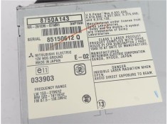 Recambio de autoradio para mitsubishi lancer berlina/ familiar (cs0a/w) vii 2.0 di-d referencia OEM IAM 8750A143 85150612Q 