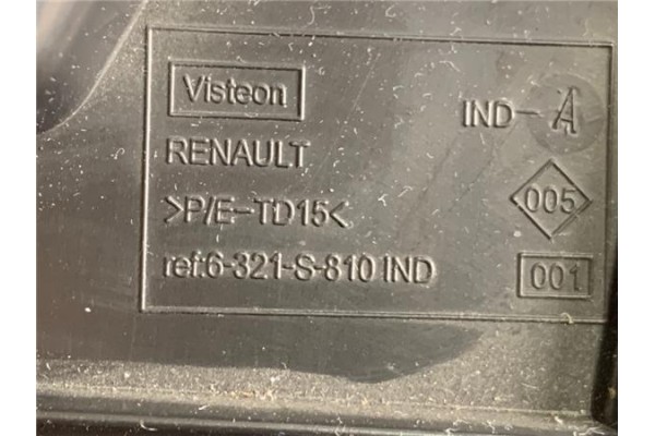 Recambio de guantera salpicadero para renault master iii combi 2.3 l2h2 3,5t referencia OEM IAM 6321S810  