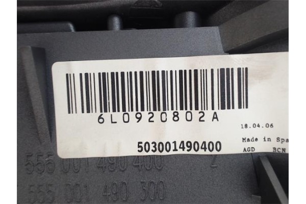 Recambio de cuadro completo para seat ibiza (6l1) 1.4 tdi referencia OEM IAM 6L0920802A  