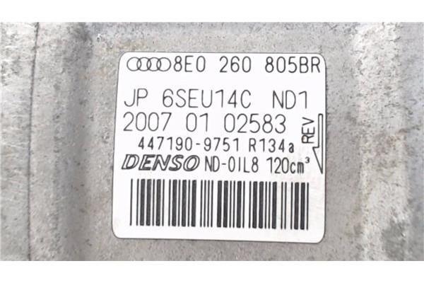 Recambio de compresor aire acond. para audi a4 berlina (8e) 2.0 tdi (dpf) (125kw) referencia OEM IAM 8E0260805BR 20070102583 