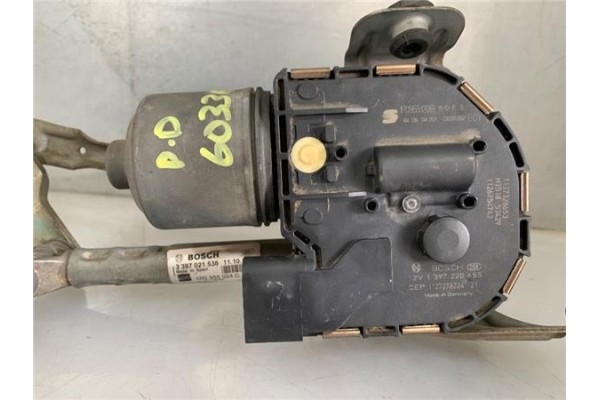 Recambio de motor limpiaparabrisas delantero para seat leon (1p1) 1.6 tdi referencia OEM IAM 1P0955120B 3397021538 