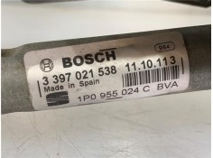 Recambio de motor limpiaparabrisas delantero para seat leon (1p1) 1.6 tdi referencia OEM IAM 1P0955120B 3397021538 