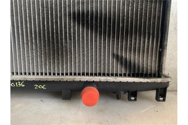 Recambio de radiador para peugeot 206 1.6 hdi 110 referencia OEM IAM 96483977  