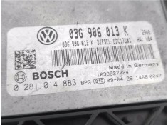 Recambio de centralita para seat ibiza berlina (6j5) 1.9 tdi referencia OEM IAM 03G906013K 281014883 