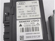 Recambio de motor elevalunas delantero izquierdo para audi a4 berlina (8e) 2.0 tdi (dpf) (125kw) referencia OEM IAM 8E1959801H 5