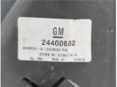 Recambio de retrovisor derecho para opel combo furgón/ranchera familiar 1.7 di 16v referencia OEM IAM 24400682 633427414 