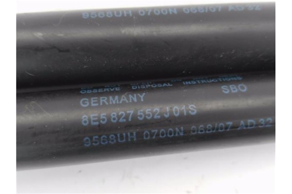 Recambio de amortiguador porton para audi a4 berlina (8e) 2.0 tdi (dpf) (125kw) referencia OEM IAM 8E5627552J  