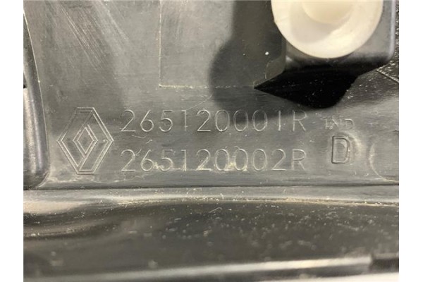 Recambio de moldura porton trasero para renault master iii combi 2.3 l2h2 3,5t referencia OEM IAM 26512001R 265120002R 