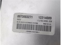 Recambio de centralita para opel combo furgón/ranchera familiar 1.7 di 16v referencia OEM IAM 8973003271 12214089 