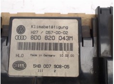 Recambio de mandos climatizador para audi a4 berlina (b5) referencia OEM IAM (8D0820043M) (5HB007908-05) 